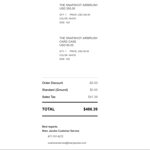 Marc Jacobs Snapshot Airbrush - Picture 6 of 9